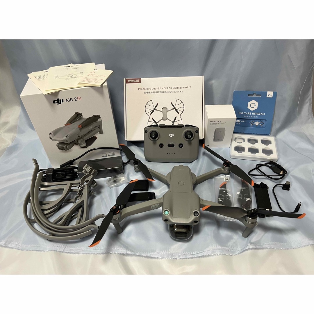 DJI air2s(care refresh付) 5月機体・バッテリー新品交換済-tops.edu.ng