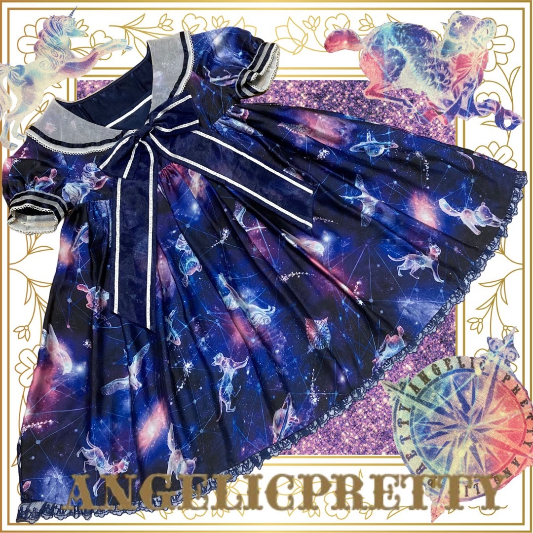 ドリーミープラネタリウムワンピース/AngelicPretty/ロリィタBABY