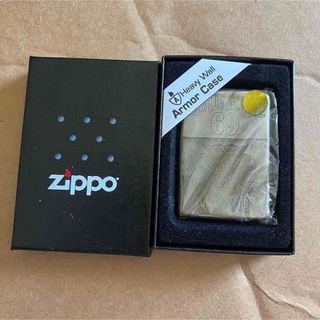 ARMOR ZIPPO 2006年製 ライオン×白蝶貝×黒檀 アーマー ジッポー