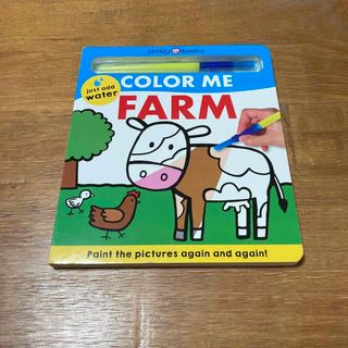 ★1点限り★【新品未使用！】Farm(Color Me) 水塗り絵 英語絵本(絵本/児童書)