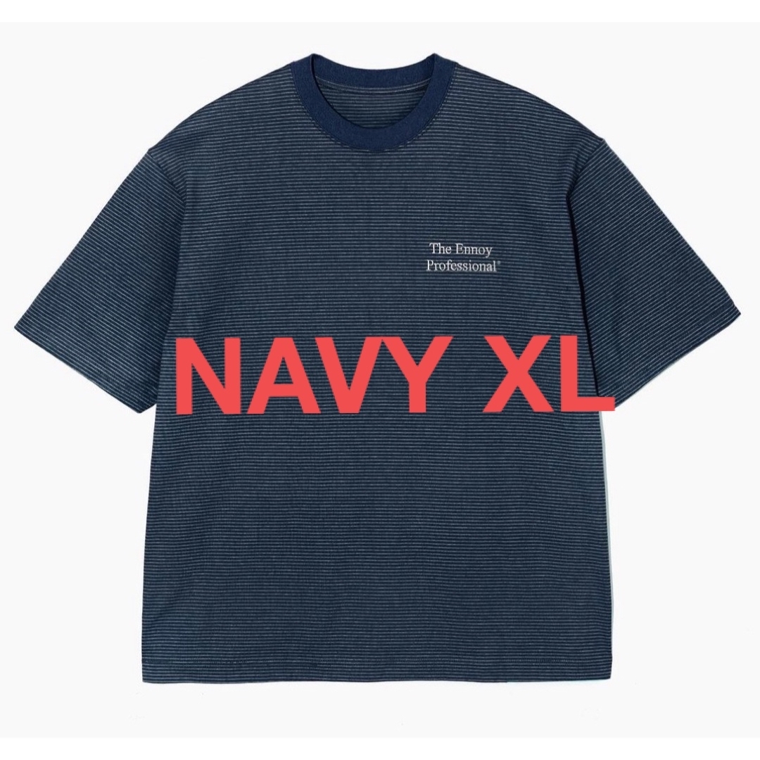 XLサイズ ennoy エンノイS/S Border T-Shirt - トップス