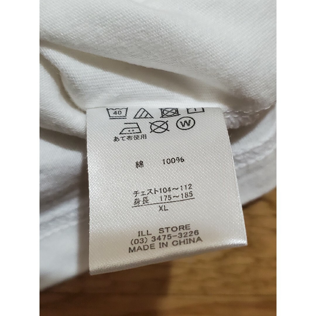 WANIMA(ワニマ)のLEFLAH レフラー Tシャツ 半袖 ホワイト×ブラック XLサイ メンズのトップス(Tシャツ/カットソー(半袖/袖なし))の商品写真