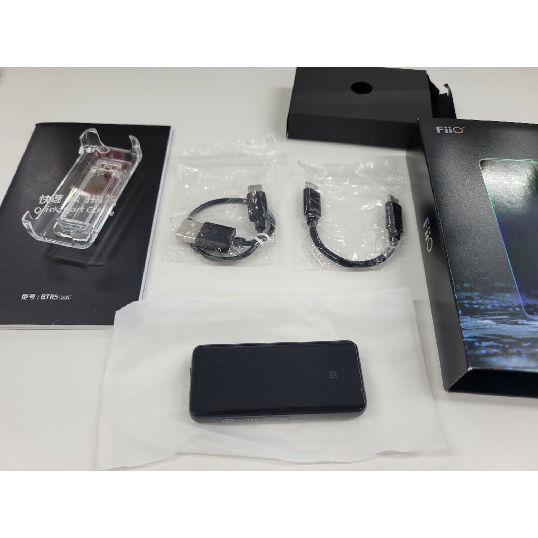 FiiO(フィーオ)のFIIO Bluetoothレシーバー BTR5 2021 スマホ/家電/カメラのオーディオ機器(アンプ)の商品写真