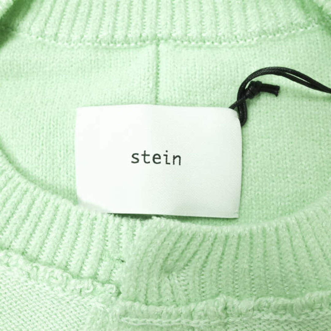 stein シュタイン 22SS 日本製 MOLE YARN INSIDEOUT CARDIGAN インサイドアウト クルーネックカーディガン ST.377 S MINT ニット トップス【新古品】【stein】