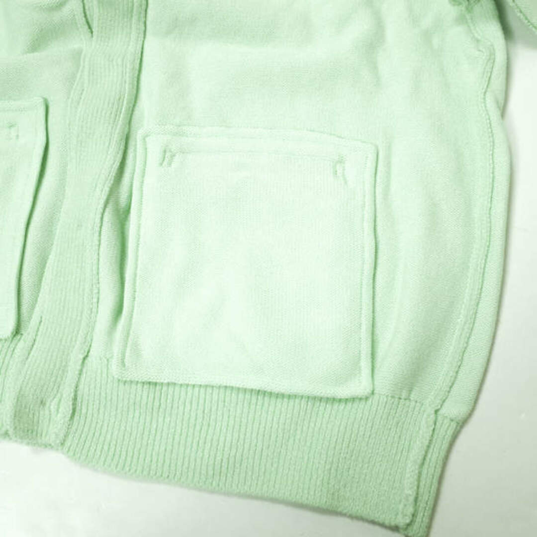 stein シュタイン 22SS 日本製 MOLE YARN INSIDEOUT CARDIGAN インサイドアウト クルーネックカーディガン ST.377 S MINT ニット トップス【新古品】【stein】