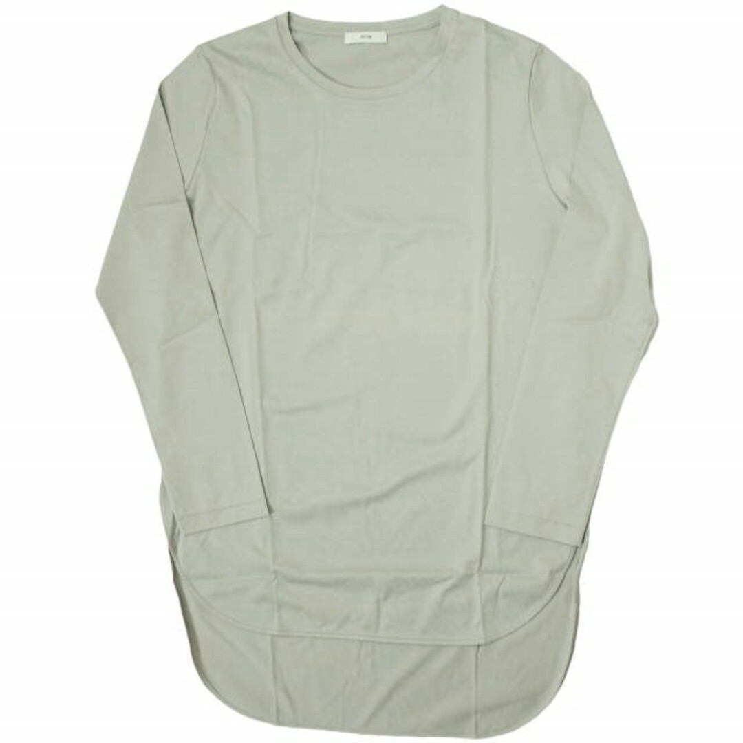 ATON - ATON エイトン 日本製 SUVIN 60/2 ROUND HEM LONG SLEEVE T