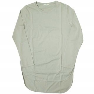 ATON - ATON エイトン 日本製 SUVIN 60/2 ROUND HEM LONG SLEEVE T ...