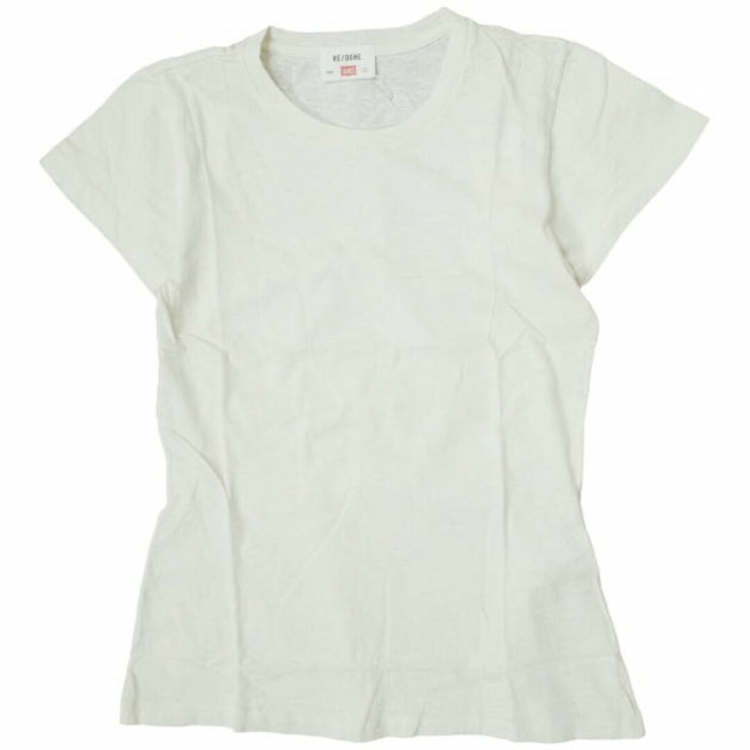 RE/DONE x HANES リダン ヘインズ 別注 アメリカ製 1960's SLIM TEE コットンジャージースリムTシャツ 2007 S  VIBTAGE WHITE 半袖 クルーネック トップス【新古品】【中古】【RE/DONE × HANES】 | フリマアプリ ラクマ