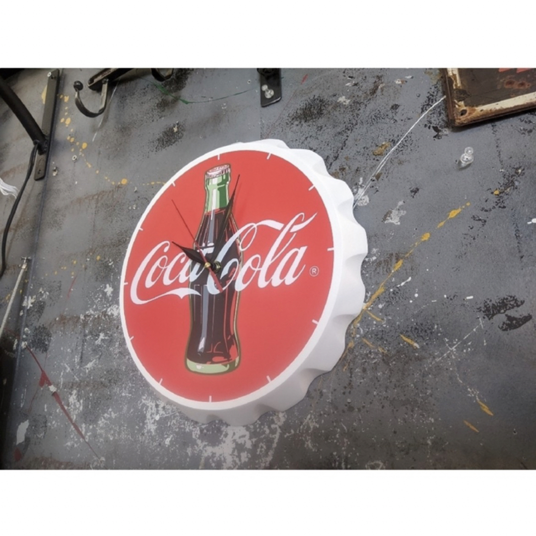 コカ・コーラ - コカ・コーラ オフィシャルグッズ 知ると凄い 掛け時計