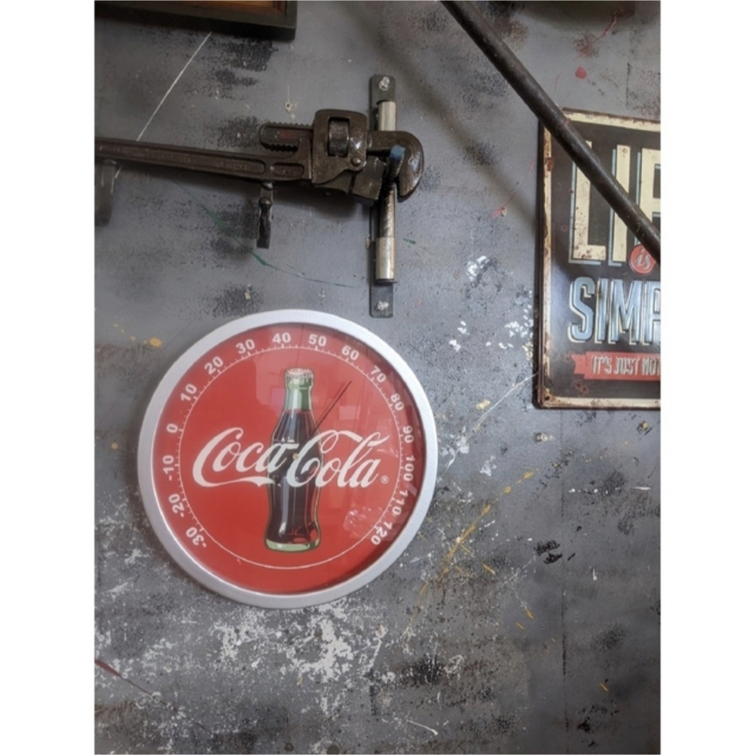 コカ・コーラ オフィシャルグッズ 米国仕様 温度計 Coca-Cola-
