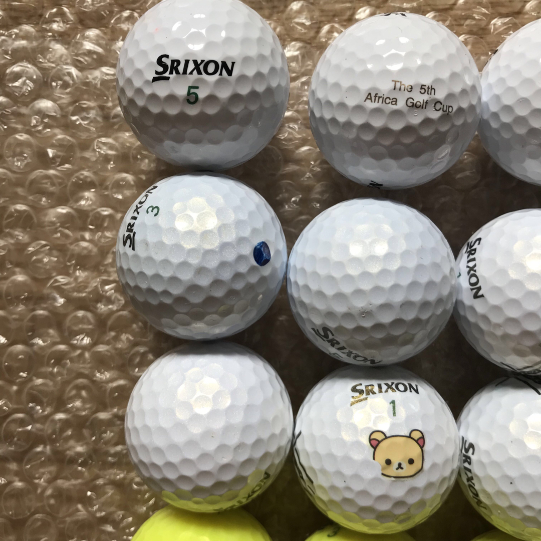 Srixon(スリクソン)の★ロストボール ☆SRIXON (Tri-Star)20個 スポーツ/アウトドアのゴルフ(その他)の商品写真