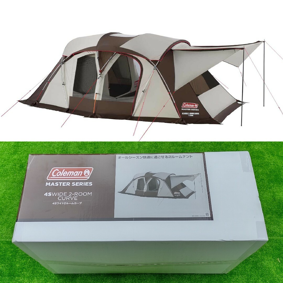 コールマン Coleman 4S ワイド2ルーム カーブ 4Sワイド2ルームカーブ