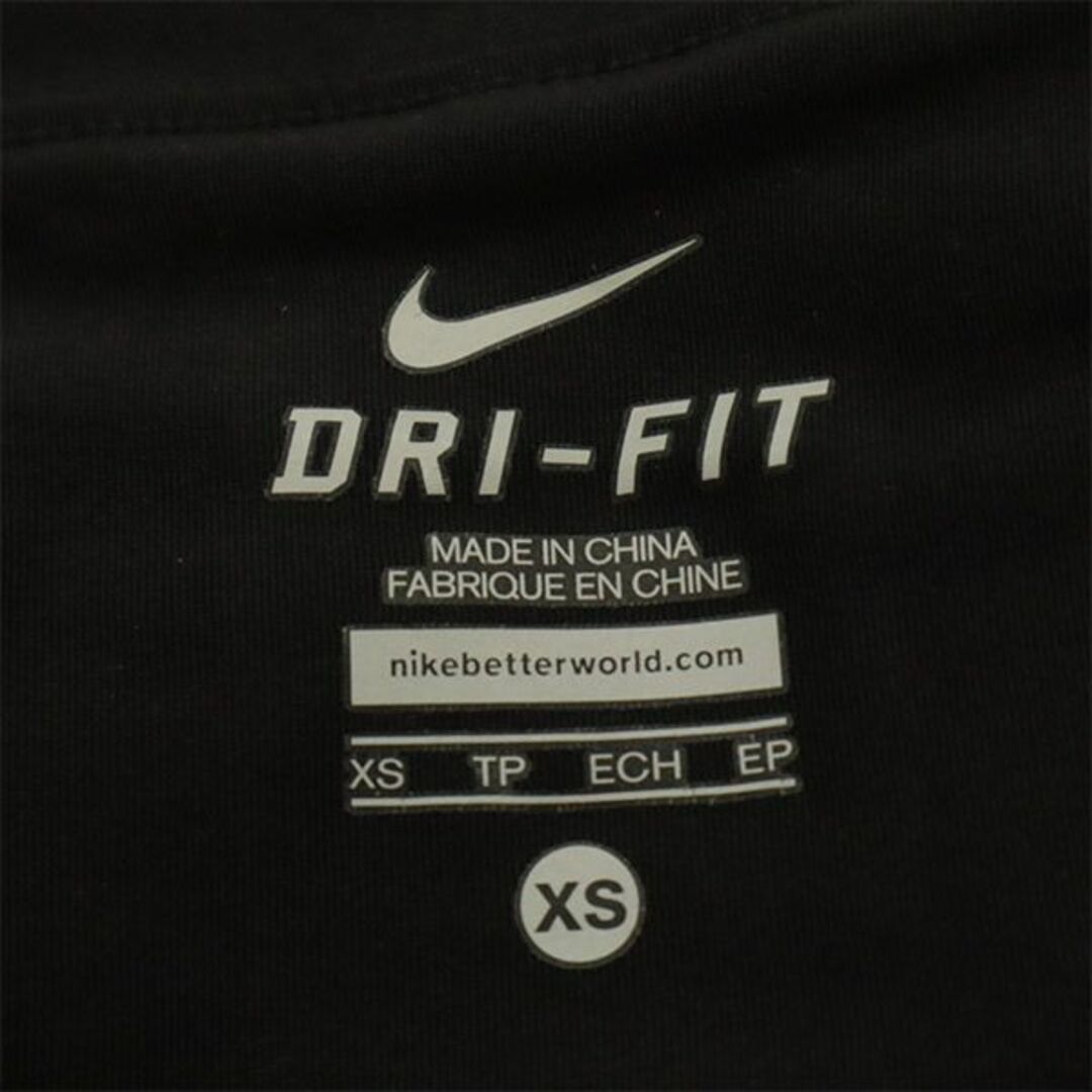 NIKE   ナイキ ロゴプリント スポーツ パンツ付 スカート XS ブラック