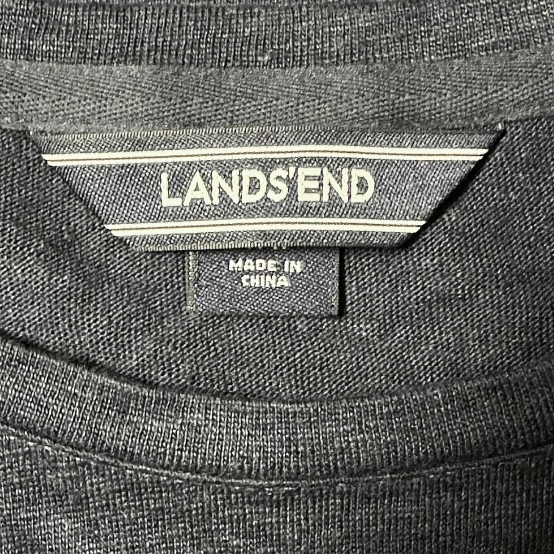 LANDS’END(ランズエンド)の【LANDS'END】ランズエンド　カットソー　トップス　ボーダー　半袖　人気 レディースのトップス(Tシャツ(半袖/袖なし))の商品写真