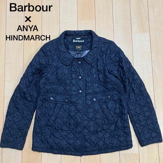 Barbour - Barbour × ANYA HINDMARCH キルティングジャケット　黒