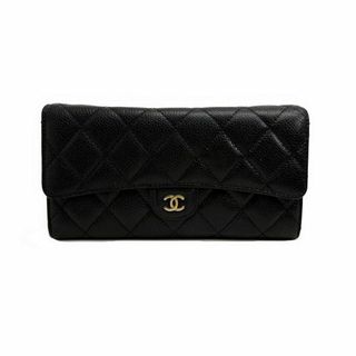 シャネル(CHANEL)のシャネル/財布/キャビアスキン/マトラッセ/タイムレスクラシック/A80758【SA7433】(財布)