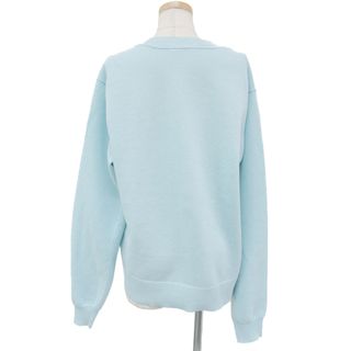 Plage プラージュ カーディガン カットソー トップス ブラック 黒 FREE 長袖 シアー Vネック コットン 綿 23秋冬 おしゃれ シンプル 無地 きれいめ 大人女子 ブランド 上品 ベーシック オフィスカジュアル フェミニン エレガント【レディース】【美品】