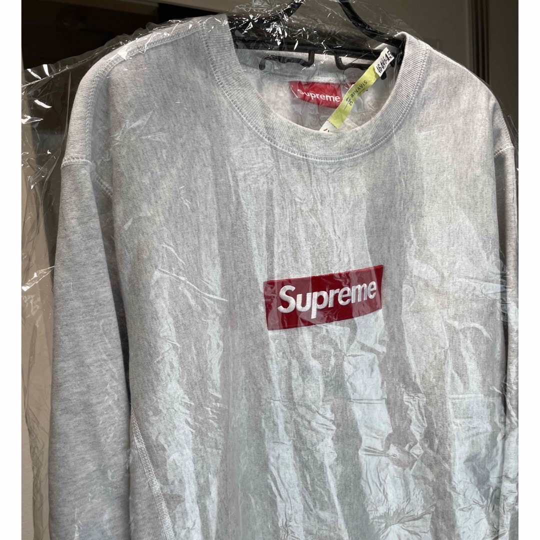 【美品】supreme box logo crewneck 18AW