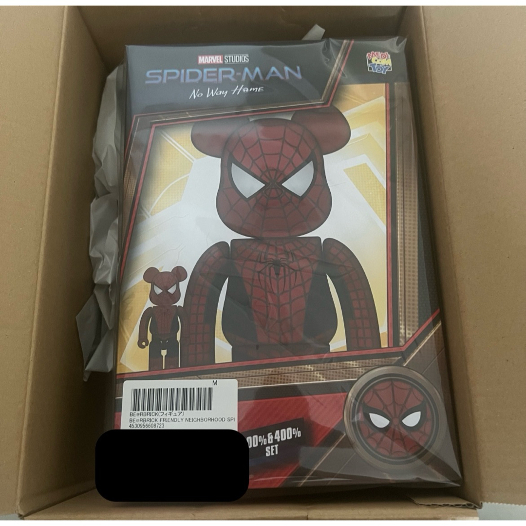 BE@RBRICK FRIENDLY SPIDER-MAN 100％&400％その他