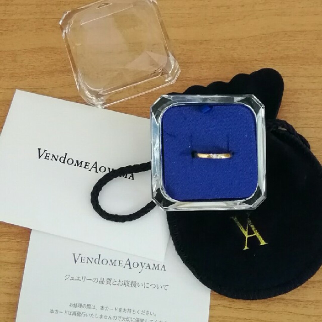 Vendome Aoyama(ヴァンドームアオヤマ)の　ヴァンドーム青山　ピンキーリング　　３号 レディースのアクセサリー(リング(指輪))の商品写真