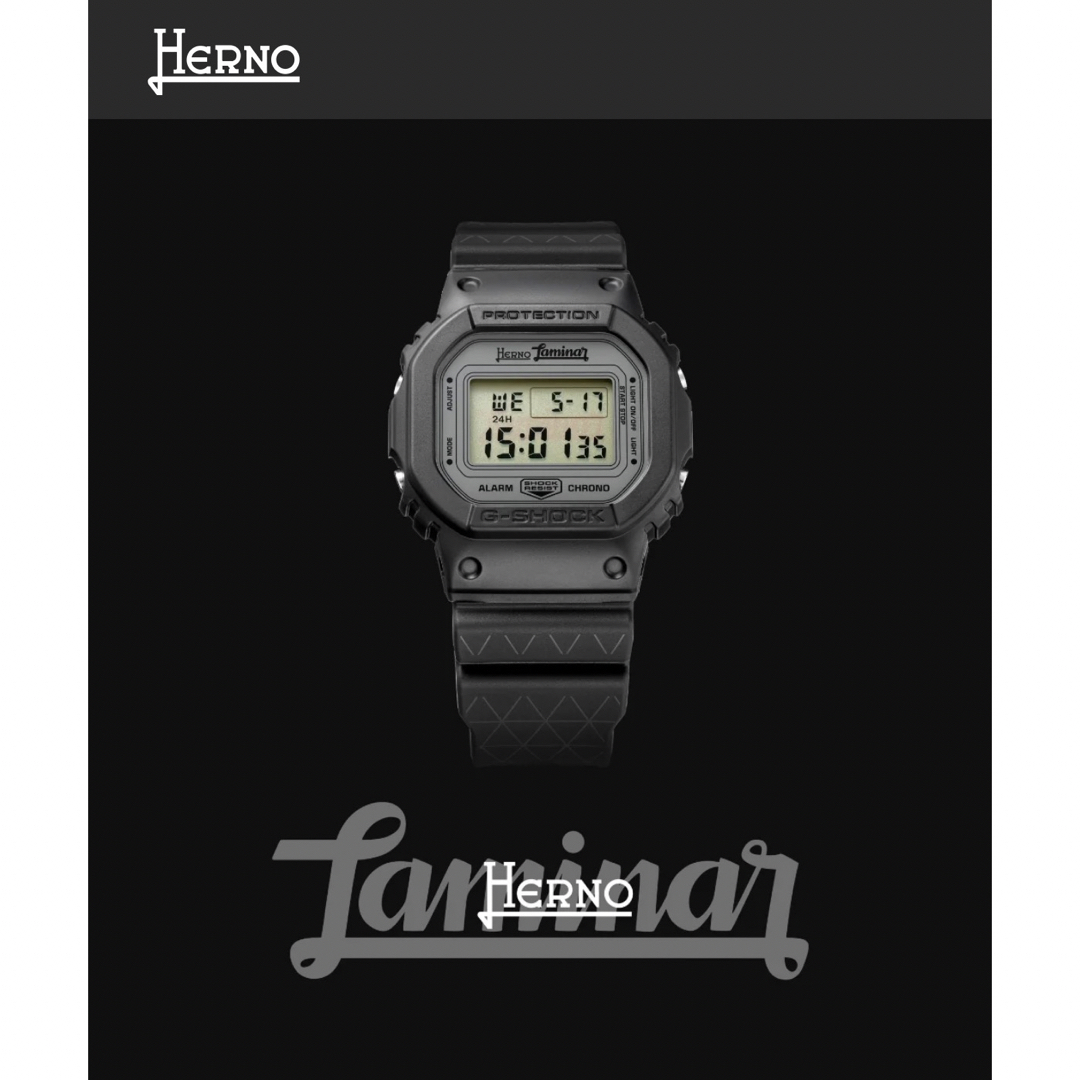 HERNO Laminar G-SHOCK時計