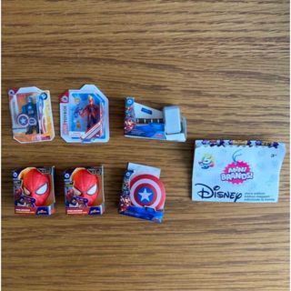 ディズニー(Disney)の新品未使用！ミニブランズ＊MARVEL系フィギュア 6点セット スパイダーマン(アメコミ)