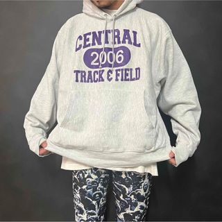 Champion - 00s Champion リバースウィーブ カレッジ パーカー XL