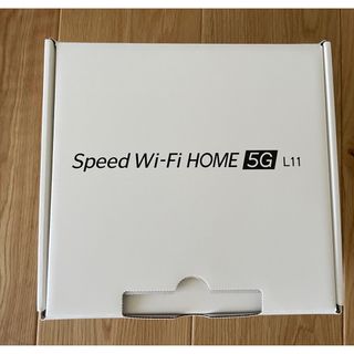 ゼットティーイー(ZTE)のSpeed Wi-Fi HOME 5G L11ホームルーター(PC周辺機器)