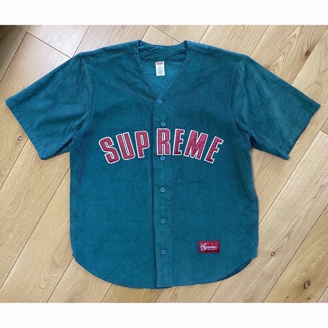 Supreme Corduroy Baseball Jersey Mサイズ