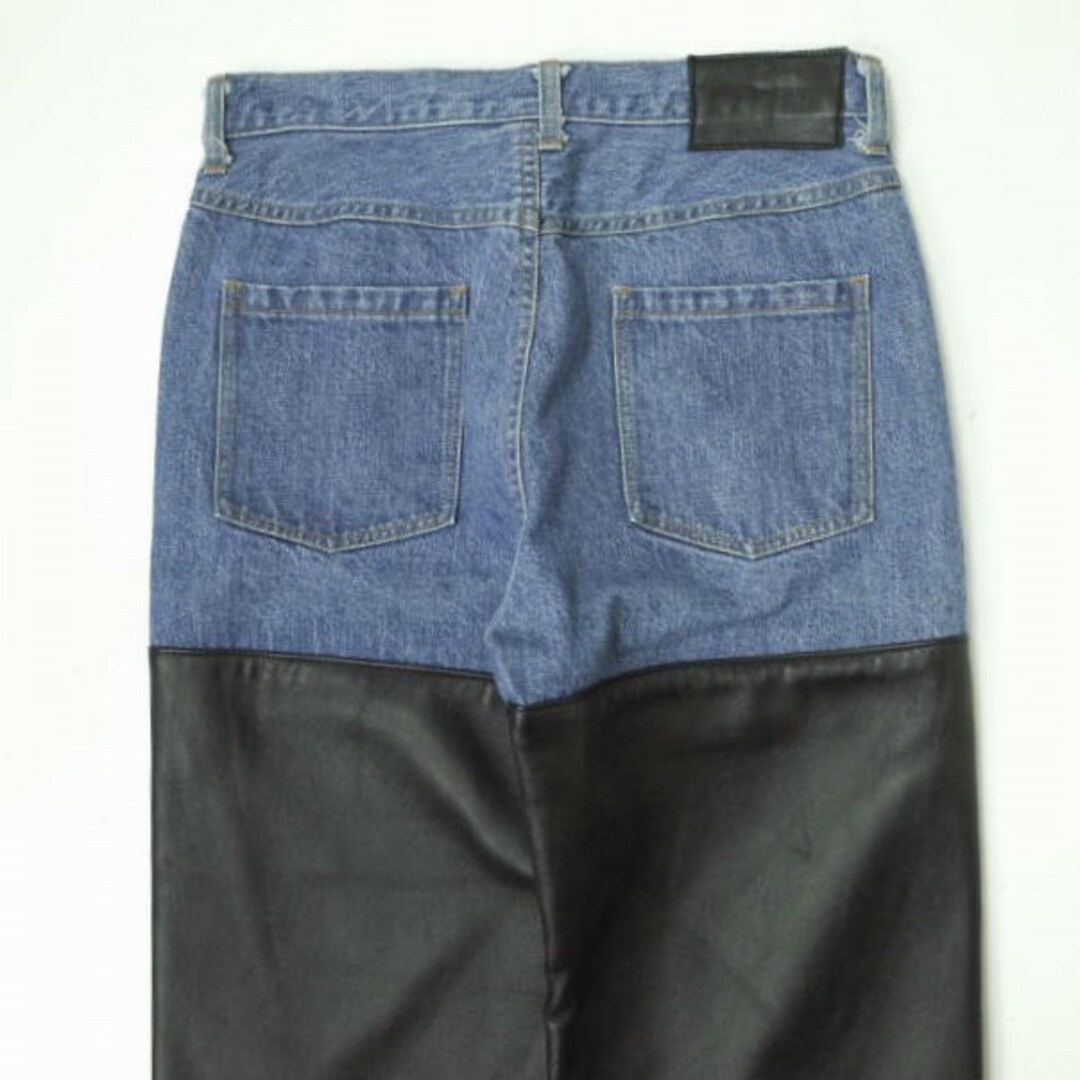 stein - stein シュタイン 22SS 日本製 Leather Combination Denim