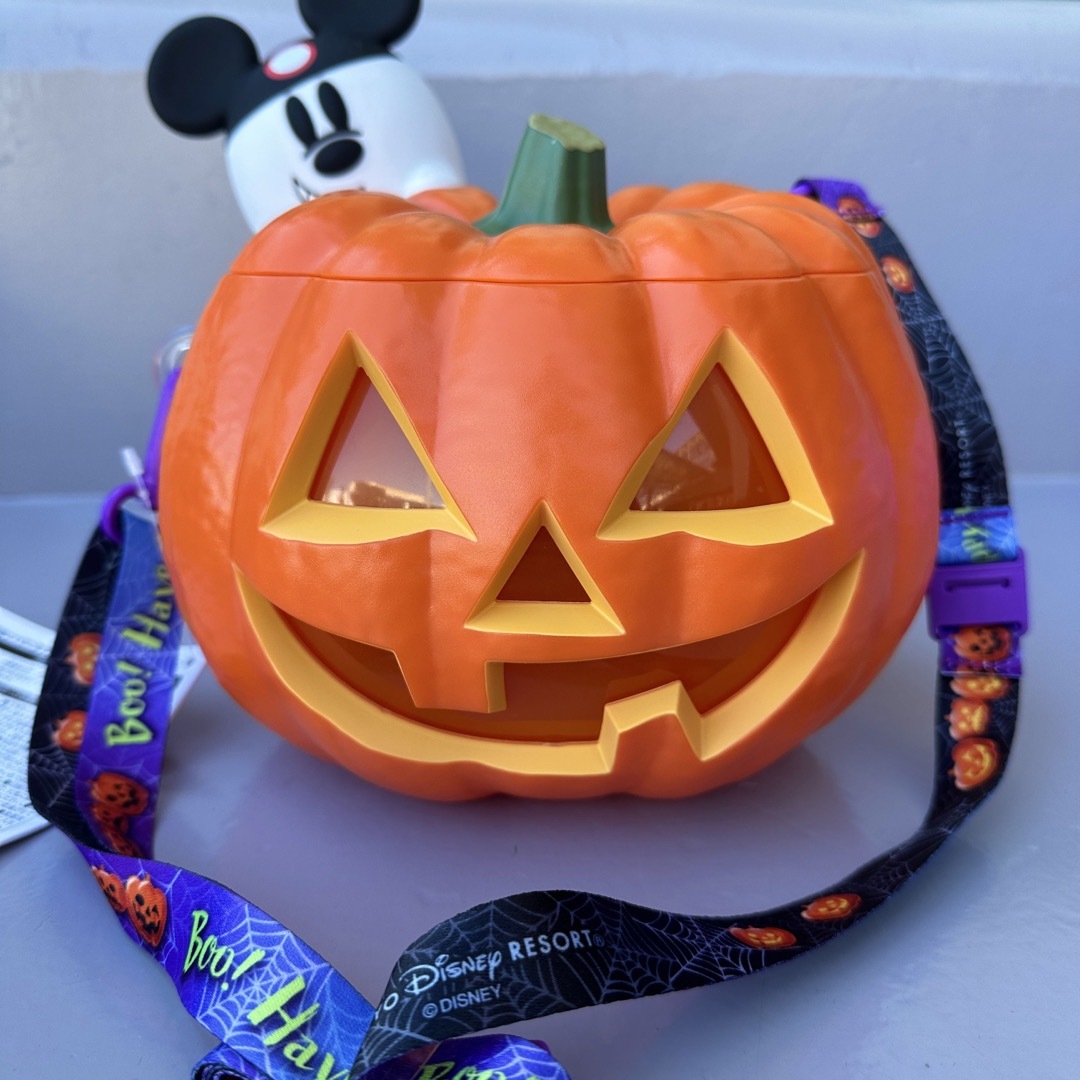 ディズニー ポップコーンバケット　ハロウィーン　かぼちゃ