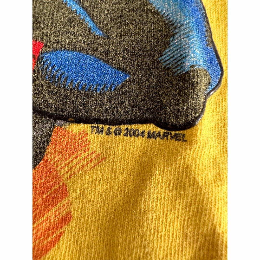 MARVEL(マーベル)の2004年アメリカ購入スパイダーマン3Tヴィンテージ 古着マーベル　アメコミ キッズ/ベビー/マタニティのキッズ服男の子用(90cm~)(Tシャツ/カットソー)の商品写真