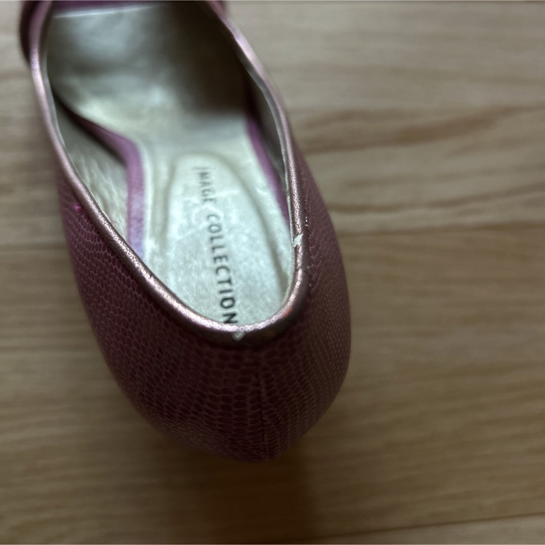 IMAGE COLLECTION(イマージュコレクション)の新品　オープントゥパンプス レディースの靴/シューズ(ハイヒール/パンプス)の商品写真