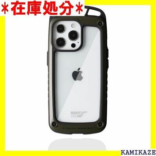 ☆送料無料 ROOT CO. iPhone13Pro専用 lk. カーキ 28(iPhoneケース)