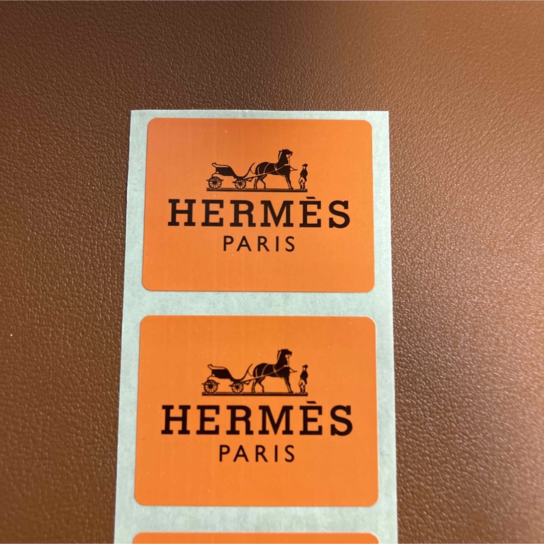 Hermes(エルメス)のエルメスラッピングシール インテリア/住まい/日用品のオフィス用品(ラッピング/包装)の商品写真