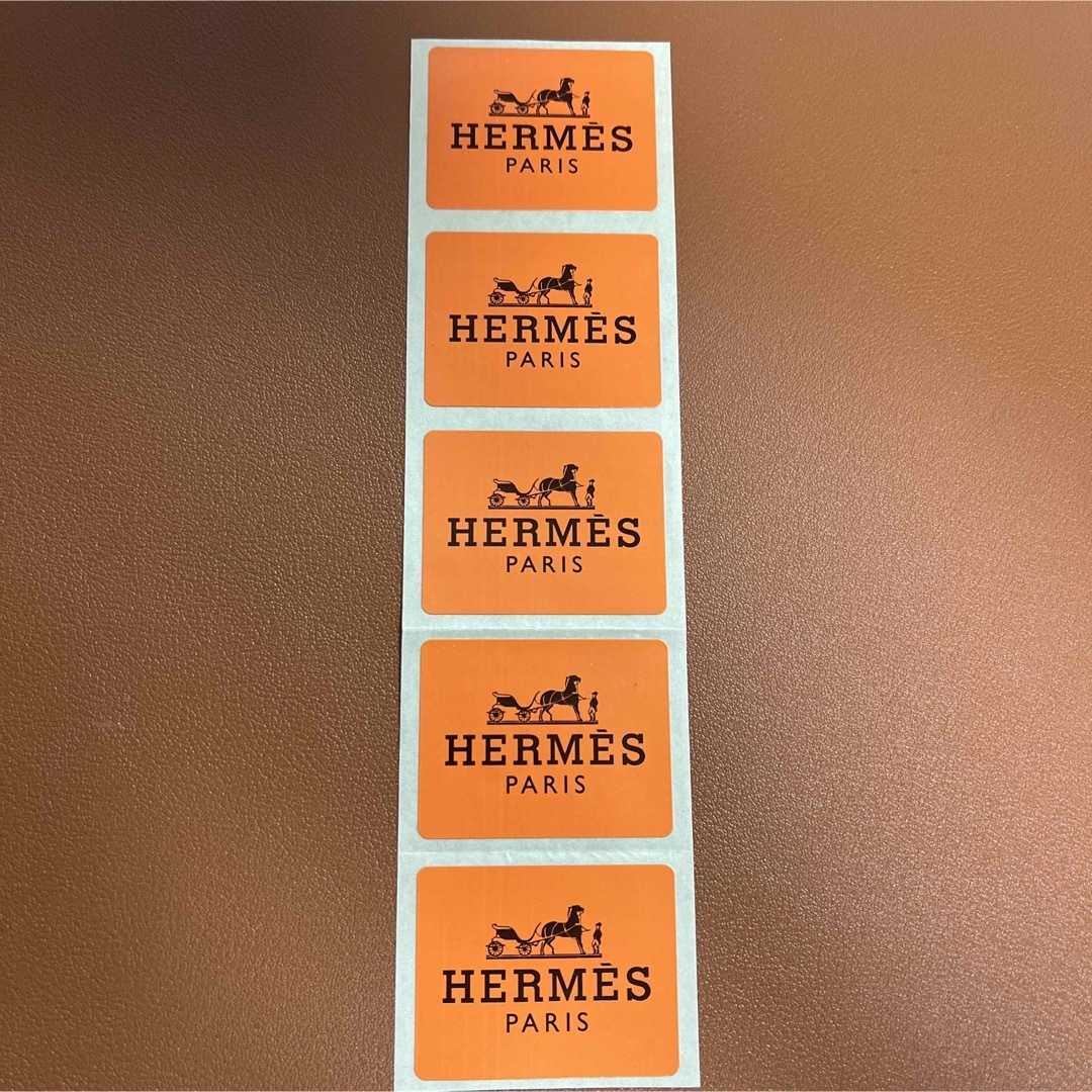 Hermes(エルメス)のエルメスラッピングシール インテリア/住まい/日用品のオフィス用品(ラッピング/包装)の商品写真