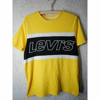 リーバイス(Levi's)のo6881　Levis　リーバイス　半袖　切り替え　ロゴ　デザイン　tシャツ(Tシャツ/カットソー(半袖/袖なし))