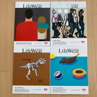 ユニクロ(UNIQLO)のUNIQLO Life Wear magazine マガジンIssue01〜04(ファッション)