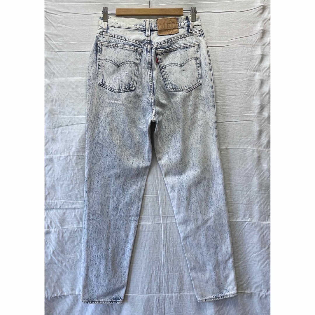 80' USA製 Levi's 501 13号 ケミカルウォッシュ ハイウェスト