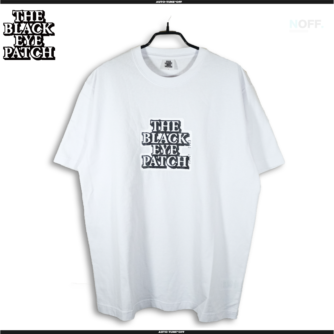 The Black Eye Patch OG LABEL TEE WHITE-
