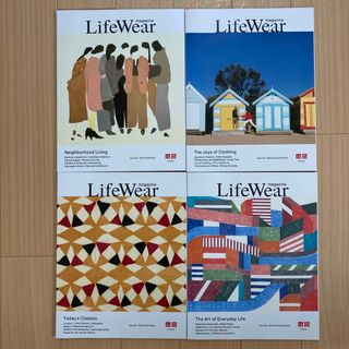 ユニクロ(UNIQLO)のUNIQLO LifeWear magazine マガジンIssue05〜08(ファッション)