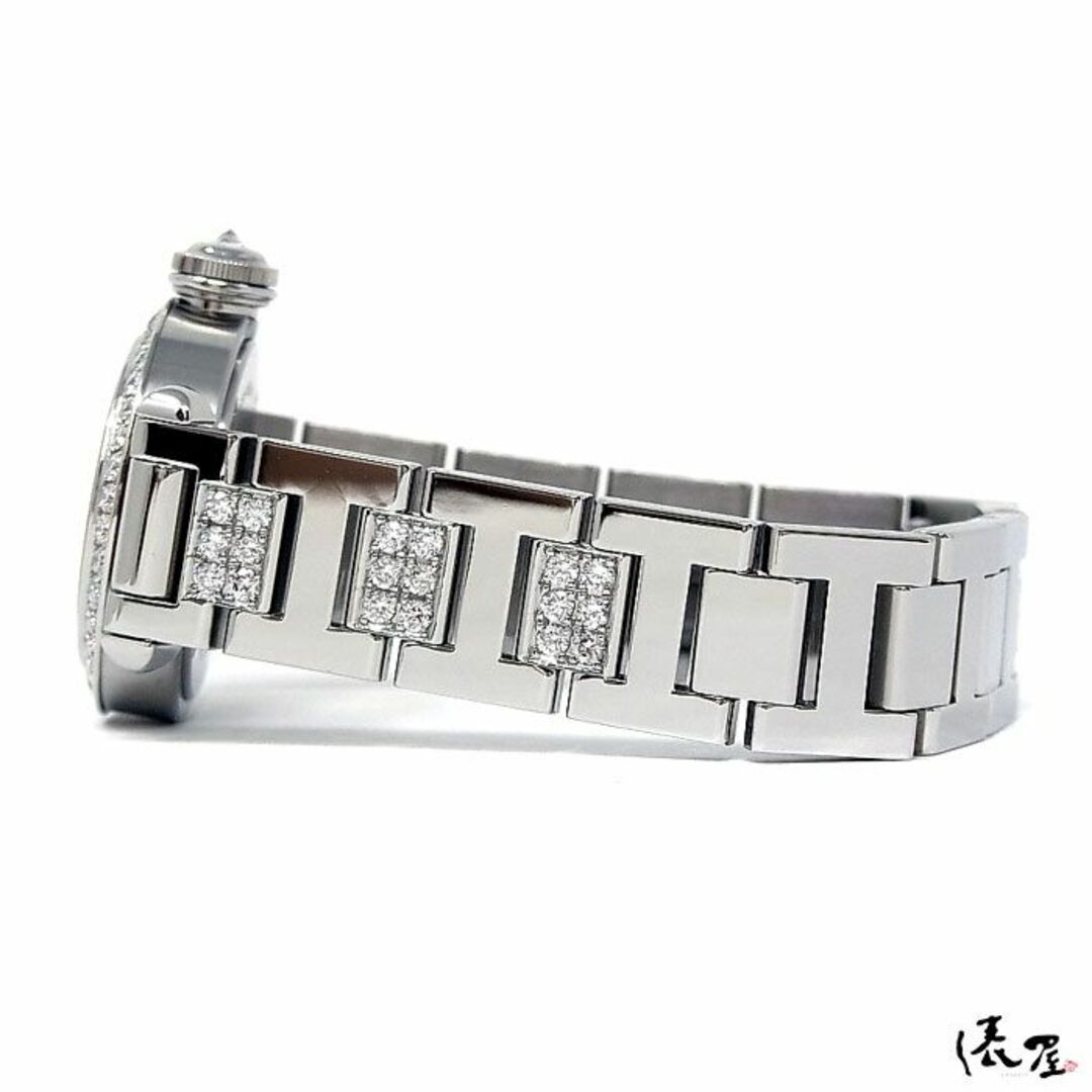 【ダイヤブレス】カルティエ ミスパシャ レディース SS 極美品 Cartier 時計 腕時計  SS【送料無料】