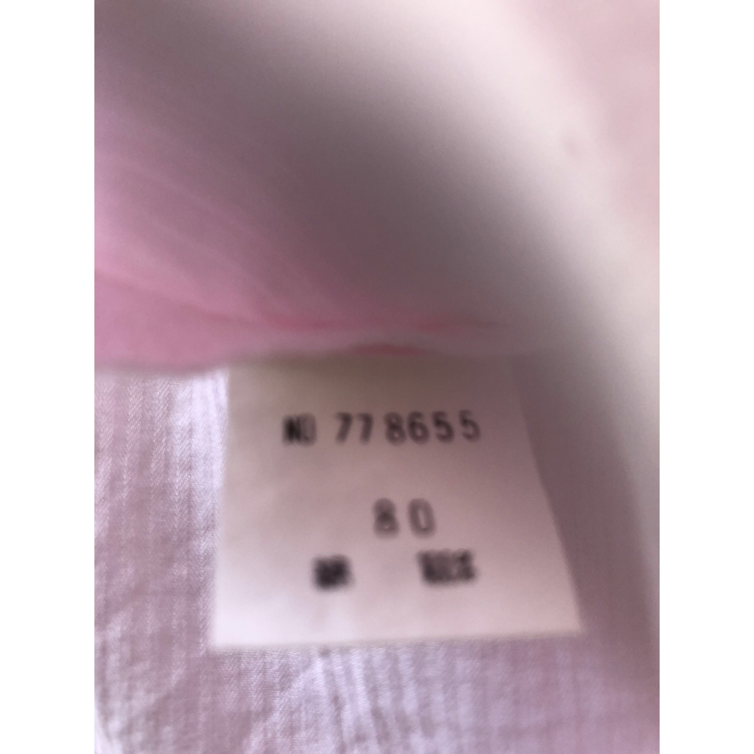 女児　ワンピース80 キッズ/ベビー/マタニティのベビー服(~85cm)(ワンピース)の商品写真
