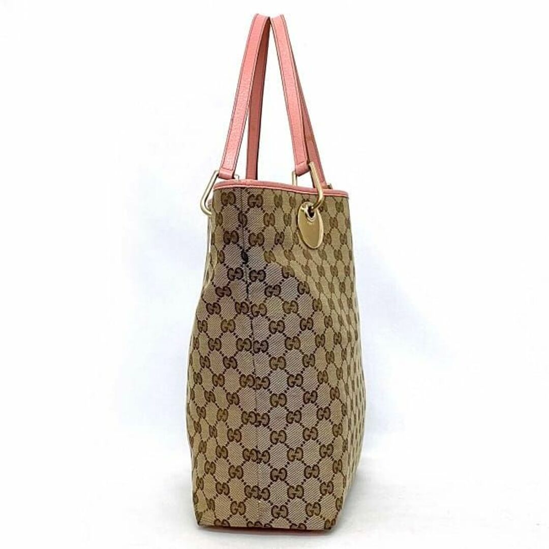 Gucci - グッチ トートバッグ ベージュ ピンク 120836の通販 by