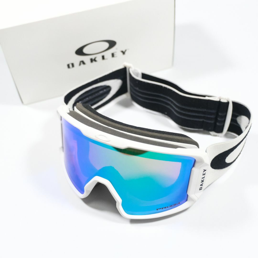 Oakley(オークリー)のOAKLEY ゴーグル LINE MINER L PRIZM Snow 美品 スポーツ/アウトドアのスノーボード(アクセサリー)の商品写真