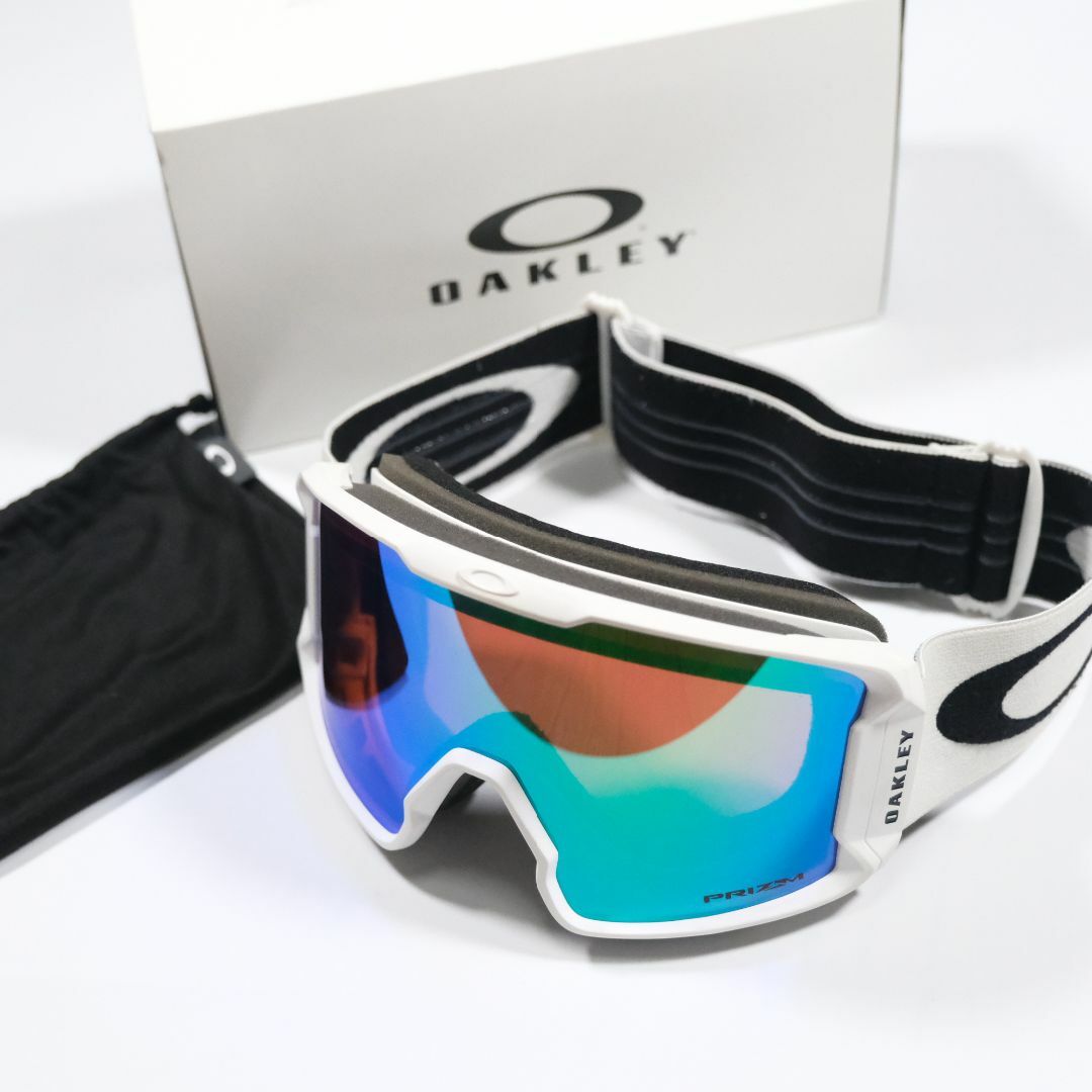 Oakley(オークリー)のOAKLEY ゴーグル LINE MINER L PRIZM Snow 美品 スポーツ/アウトドアのスノーボード(アクセサリー)の商品写真