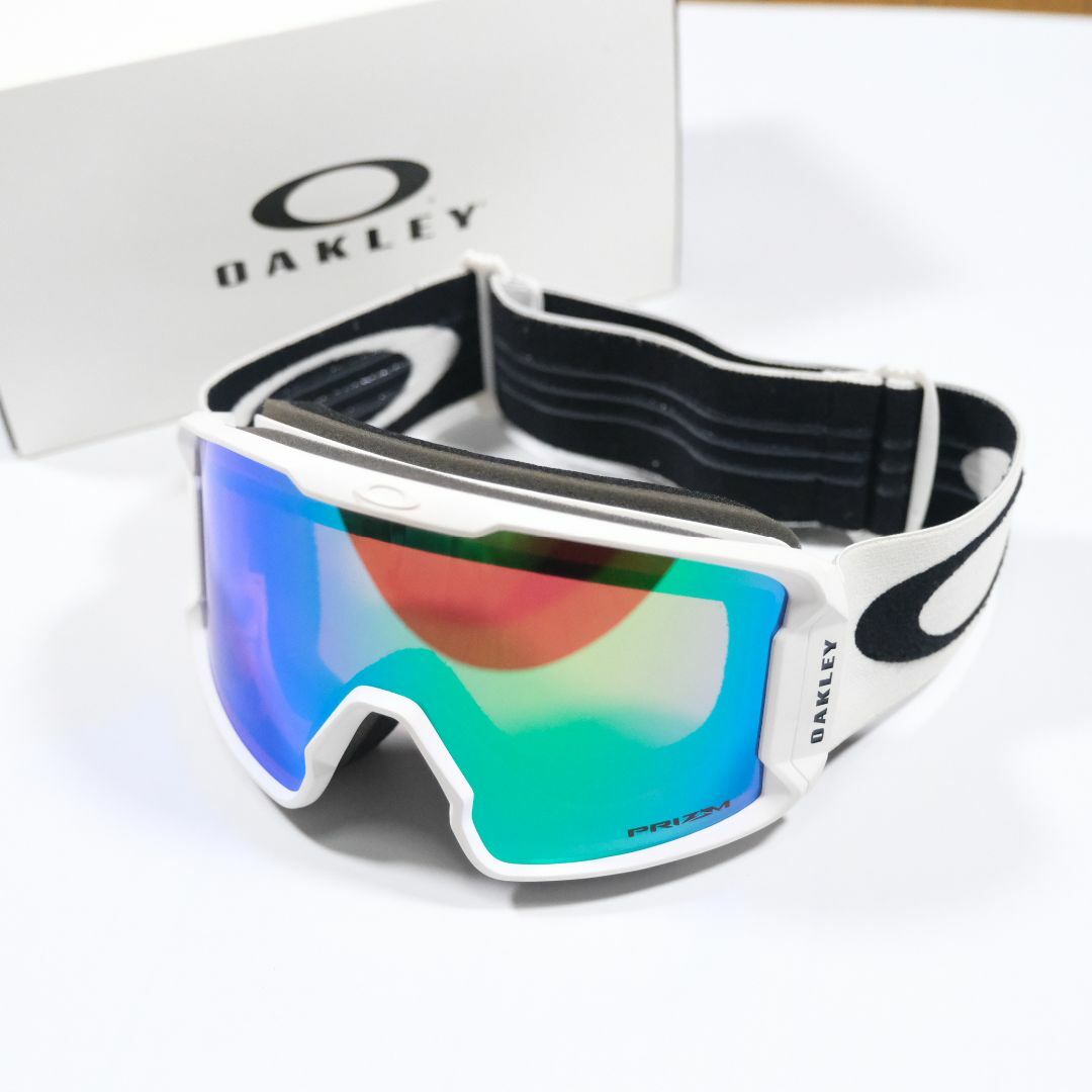 Oakley(オークリー)のOAKLEY ゴーグル LINE MINER L PRIZM Snow 美品 スポーツ/アウトドアのスノーボード(アクセサリー)の商品写真