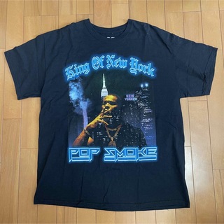 シュプリーム(Supreme)のPop smoke Tシャツ　オフィシャルマーチ(Tシャツ/カットソー(半袖/袖なし))