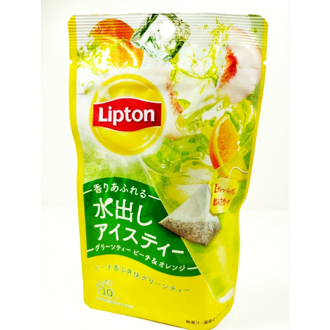 6袋（2種類×3袋）　合計60包　リプトン 水出しアイスティー 食品/飲料/酒の飲料(茶)の商品写真