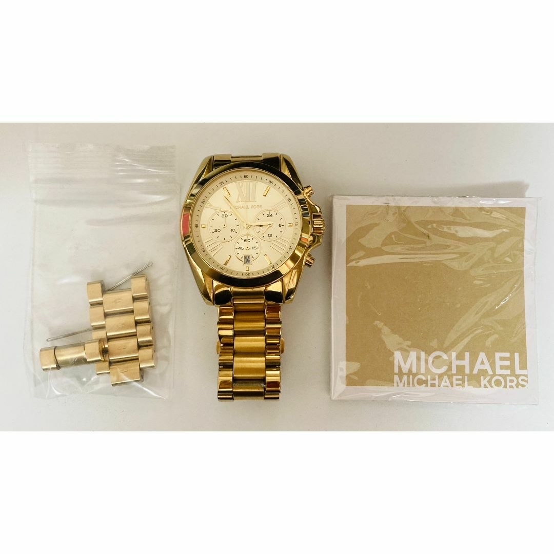 美品稼動品 Michael KorsマイケルコースMK5605 腕時計付属品アリ - 腕時計